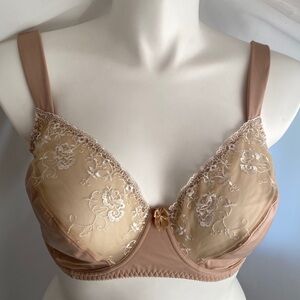KissLace nude demi bra 40F